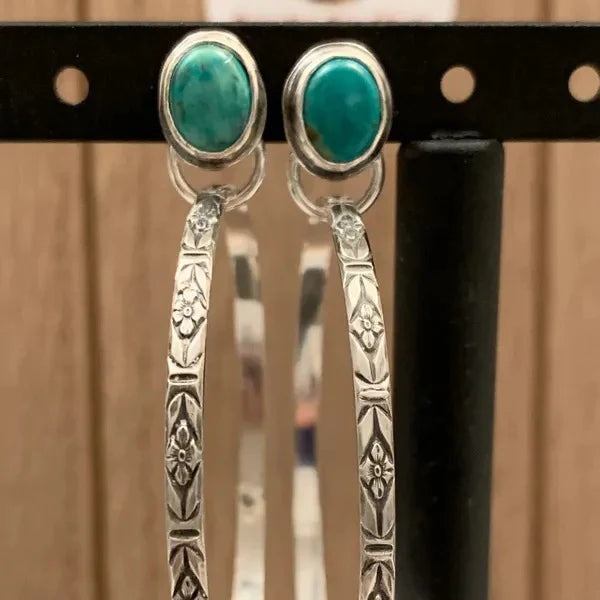 Vintage Onyx Earrings