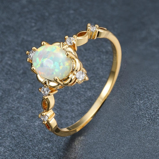 Timeless Opal Ring