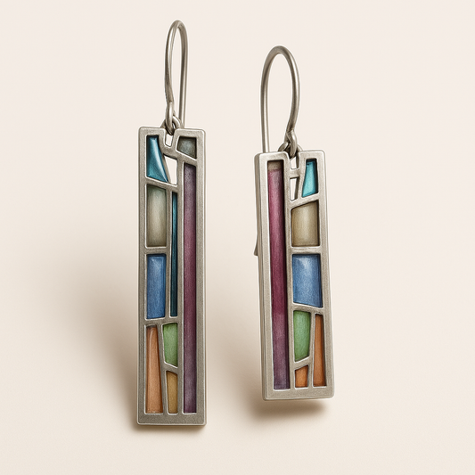 Vintage Colorful Earrings