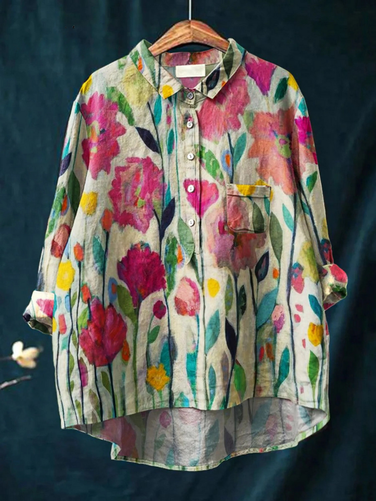 Phoebe | Vintage-Style Light Shirt