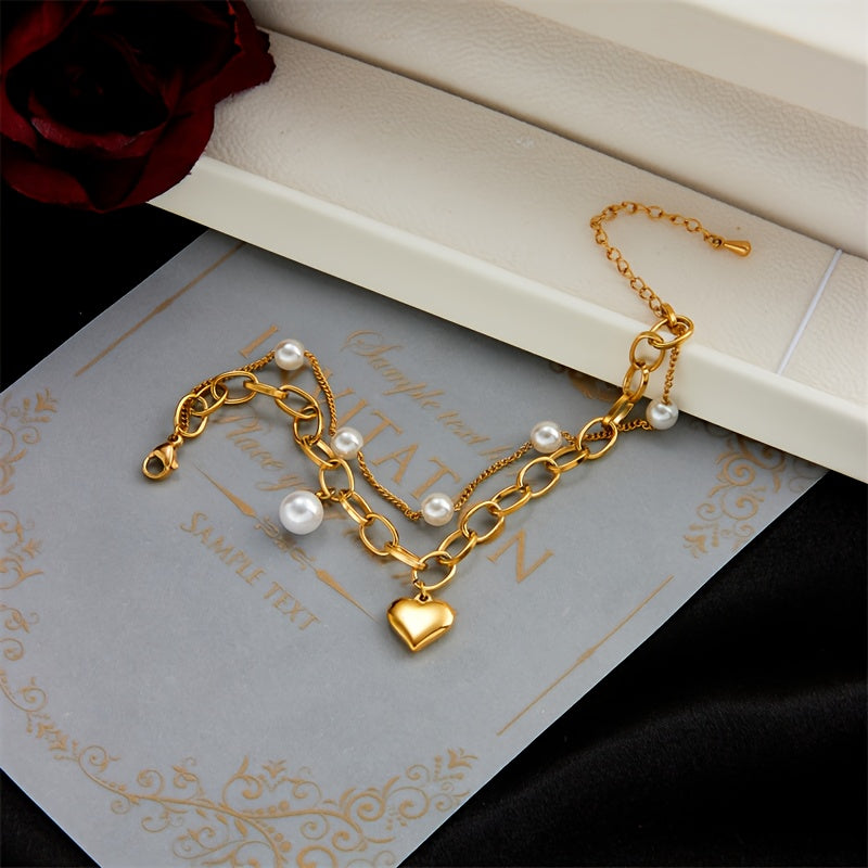 Vintage Pearl Amour Bracelet