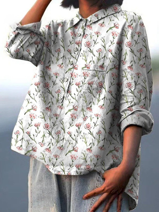Ruby | Floral Spring Blouse