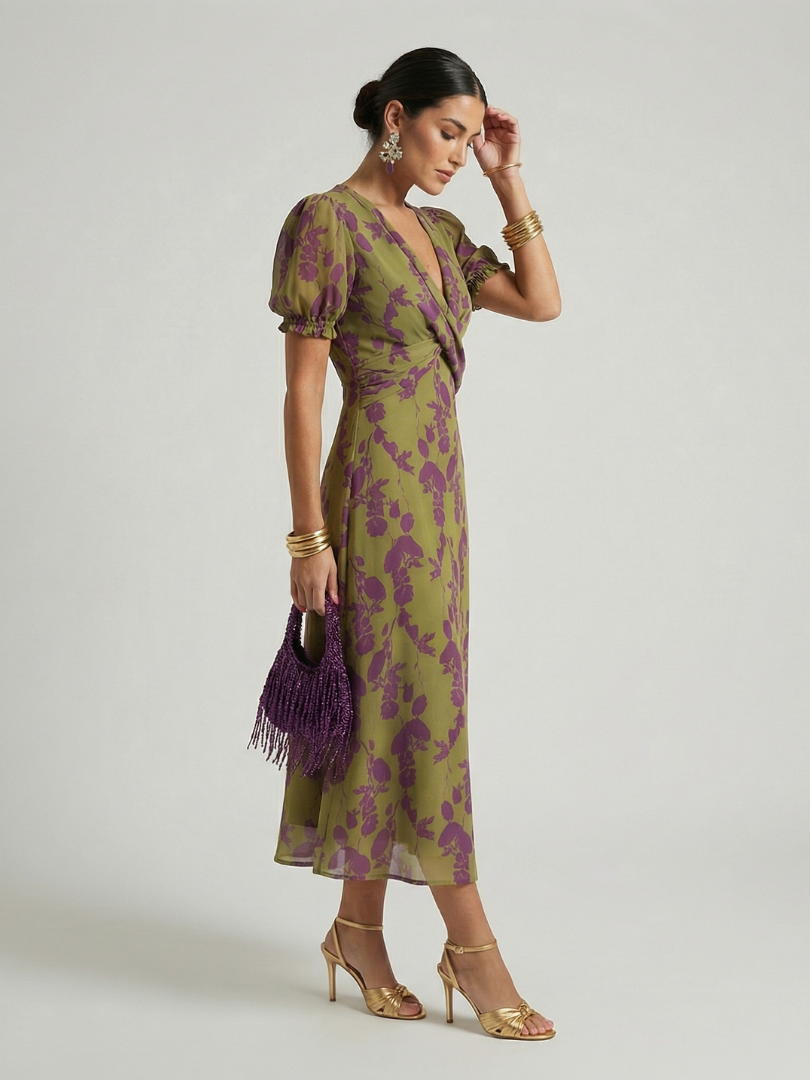 Virel Floral Jurk