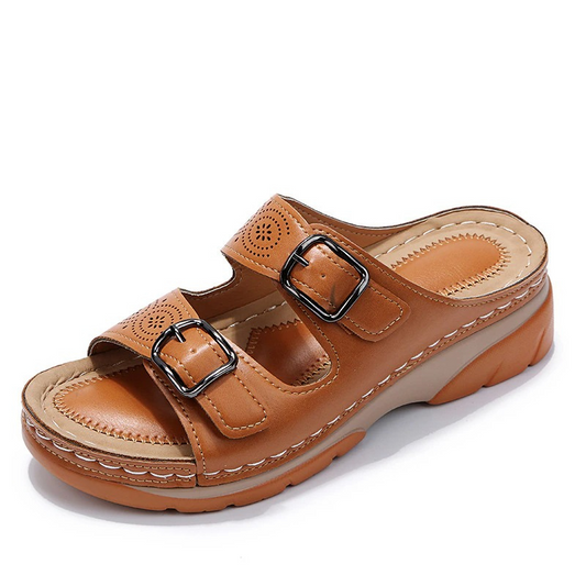 Clara | Orthopedic Comfort Sandals for Heel Pain, Wide Feet & Arthritis