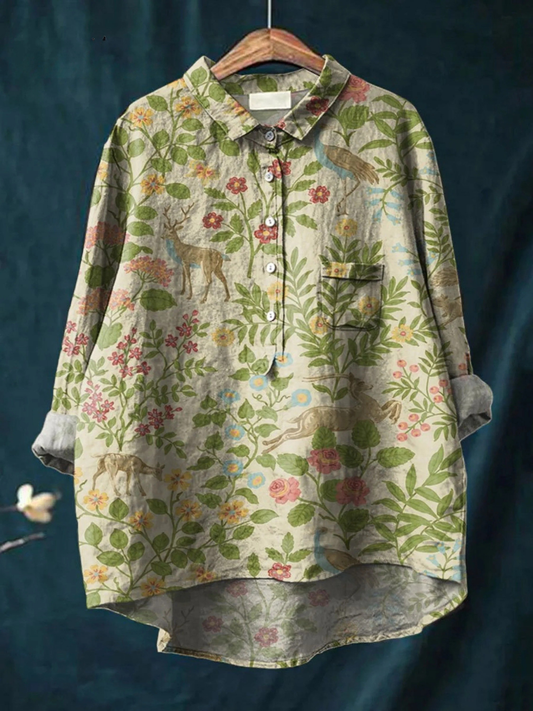 Georgia | Floral Lightweight Tee