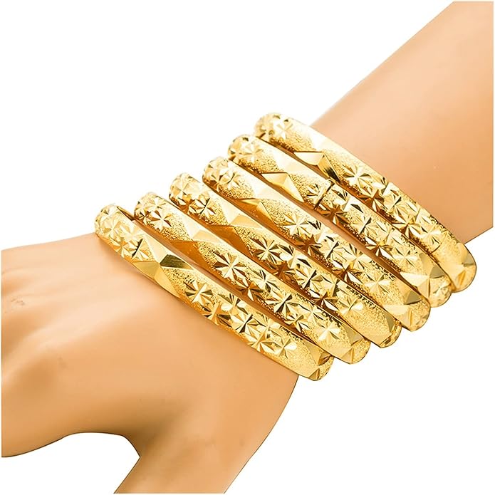 Golden Star Bangle Set