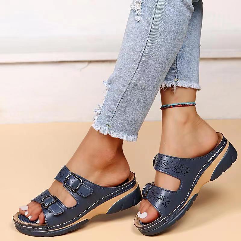 Clara | Orthopedic Comfort Sandals for Heel Pain, Wide Feet & Arthritis