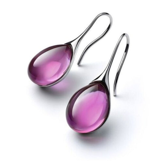Classic Crystal Drop Earrings