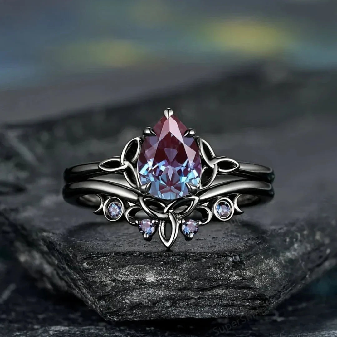 Amethyst Glow Ring