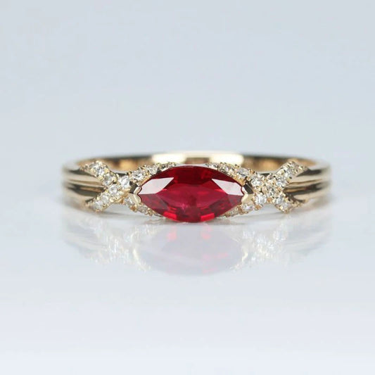 Ruby Embrace Ring