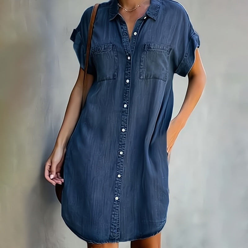Penelope | Button-Down Shirt Dress