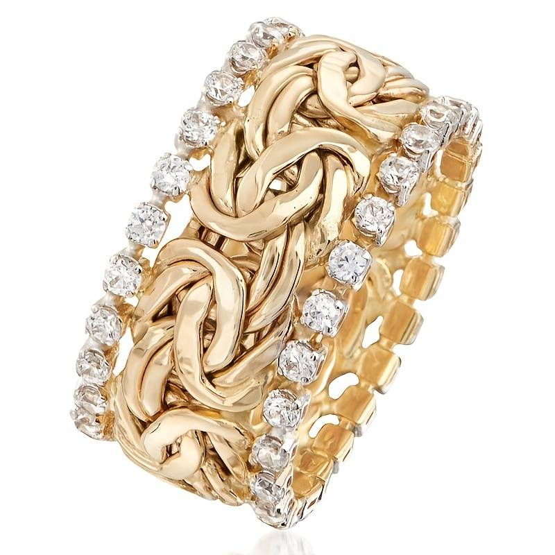 Braided Zirconia Ring