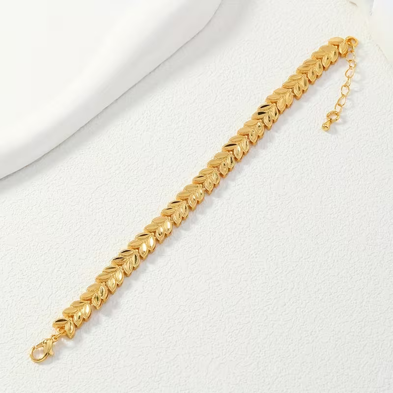 Golden Laurel Bracelet