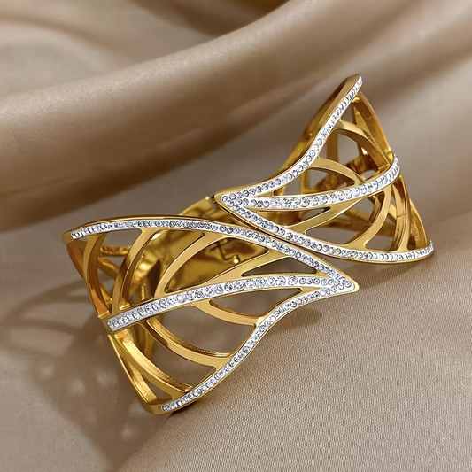 Golden Leaf Bracelet