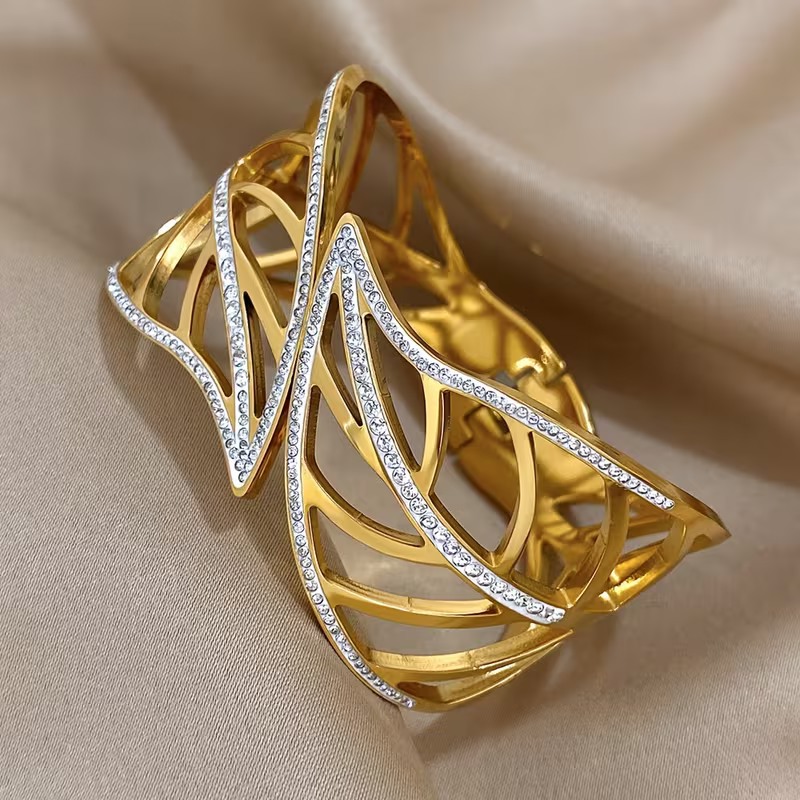 Golden Leaf Bracelet