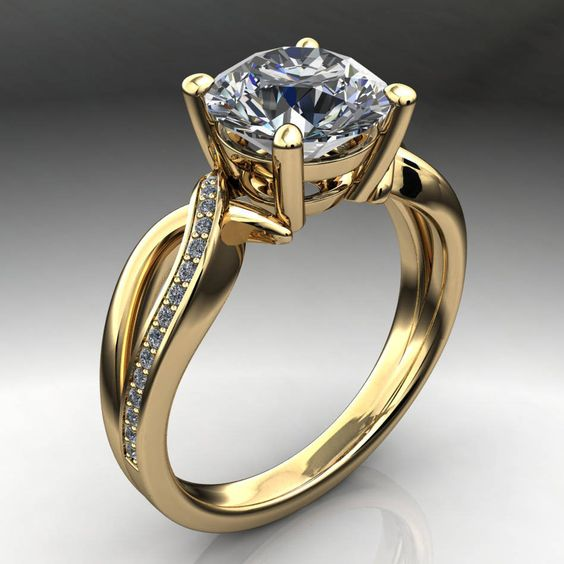 Vintage Gold Braid Ring