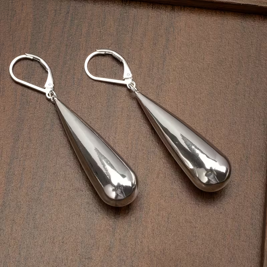 Golden Teardrop Earrings