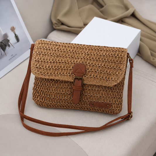 Evelyn | Woven Crossbody Bag