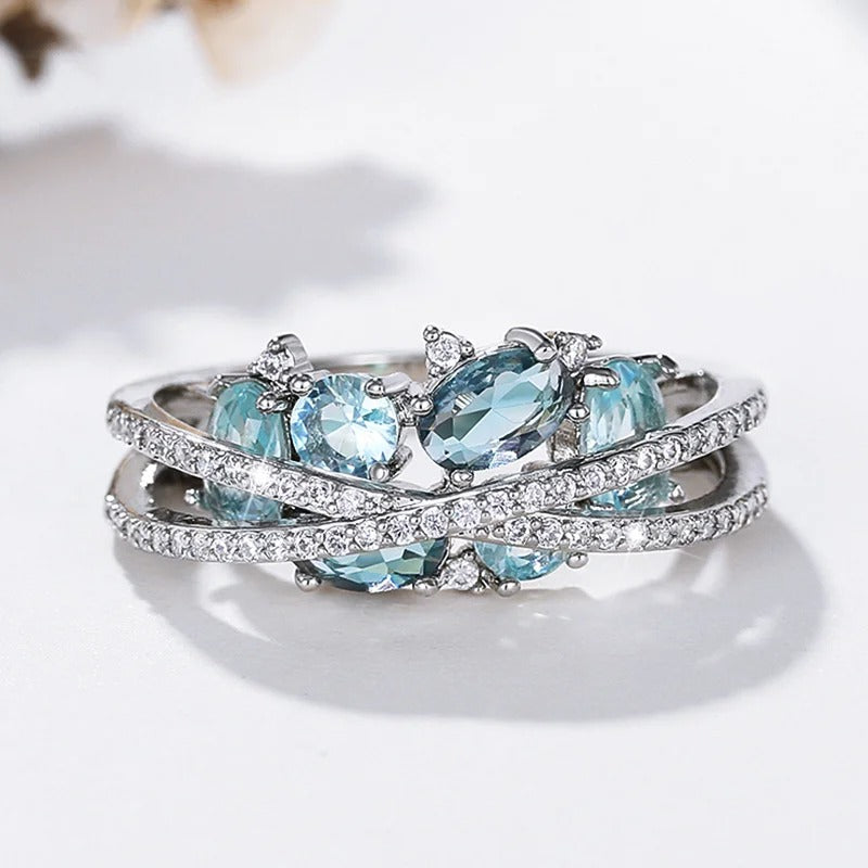 Blue Cross Ring