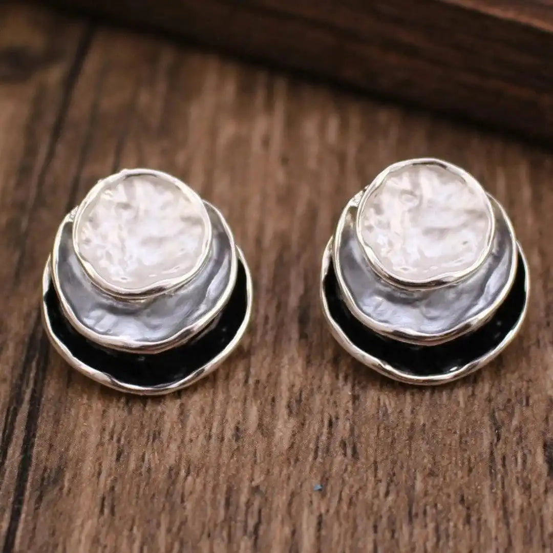 Ocean Hoop Earrings