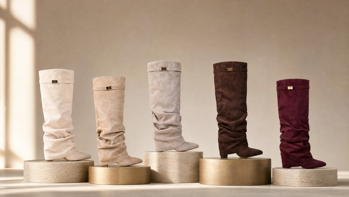 Suede Boots