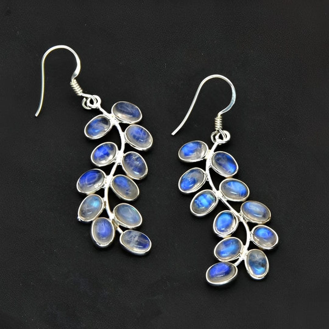 Violet Moon Earrings