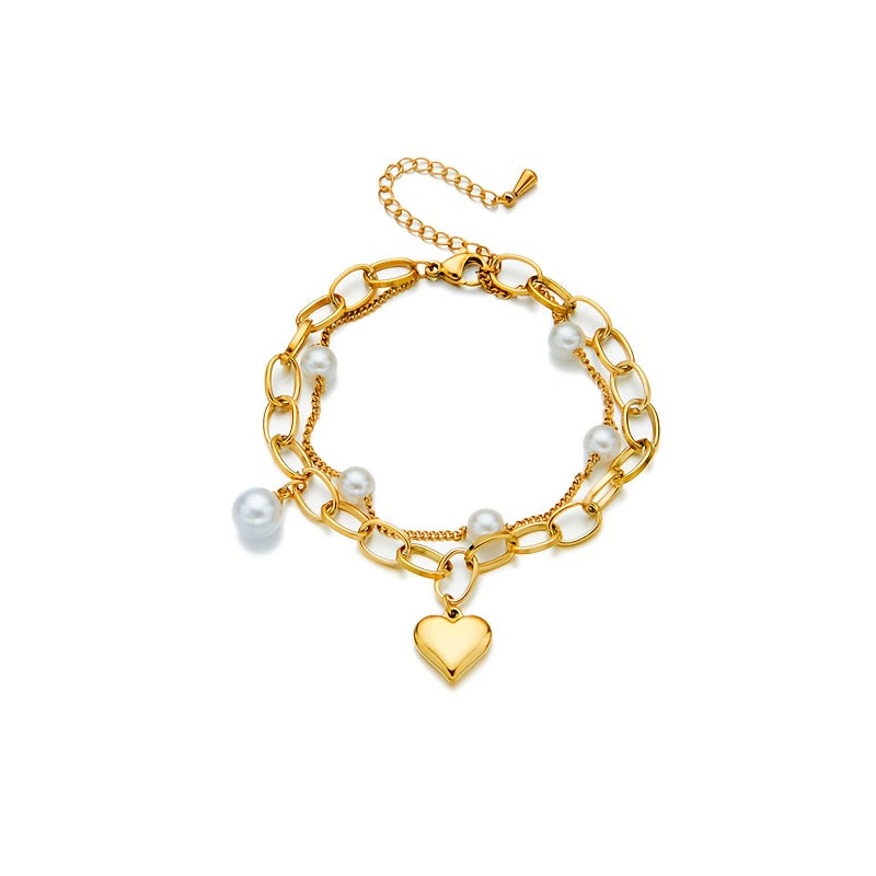 Vintage Pearl Amour Bracelet