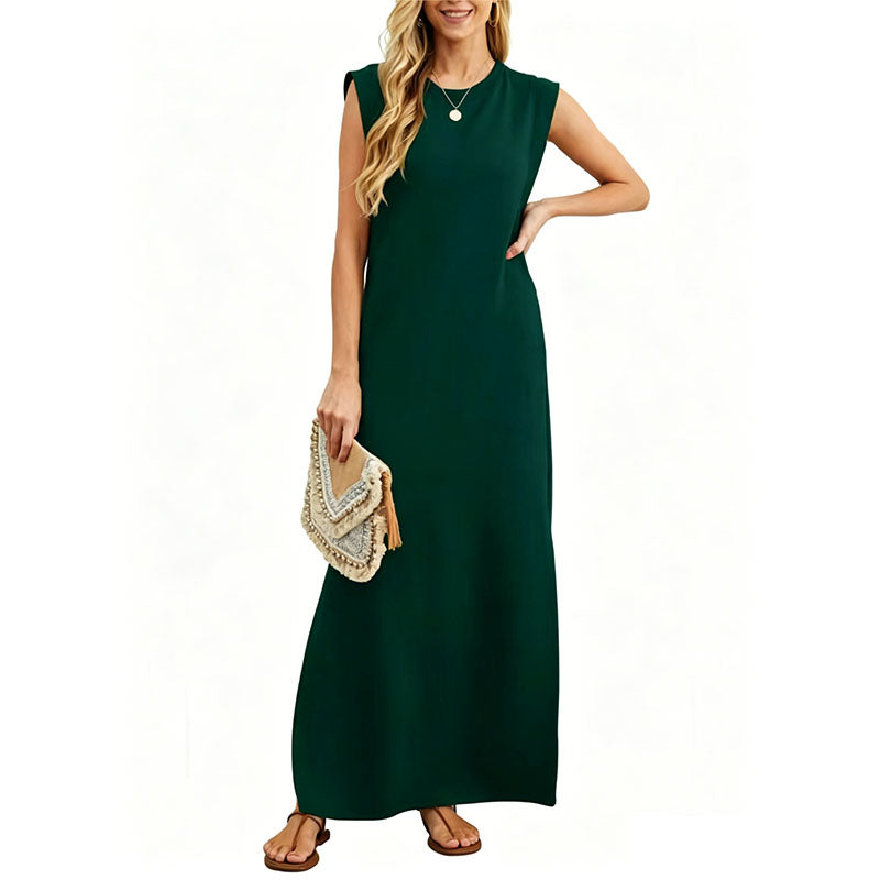 Casual Sleeveless Maxi Dress