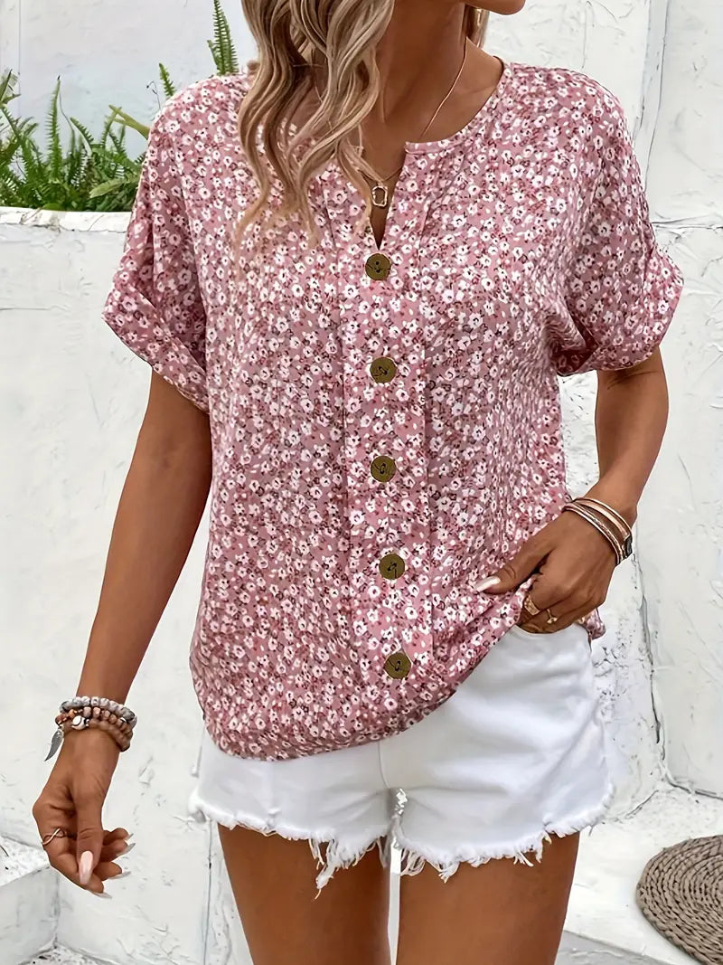 Vera | Stylish Floral Print Blouse