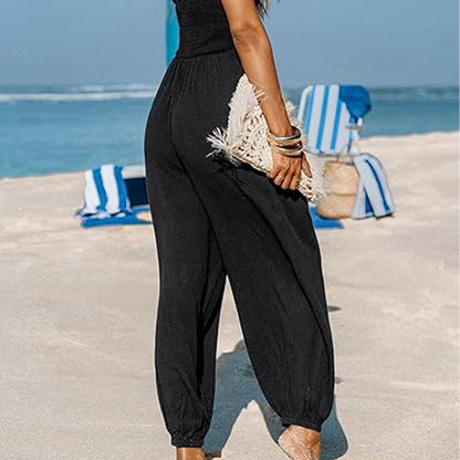Elodie | V-Neck Backless Jumpsuit