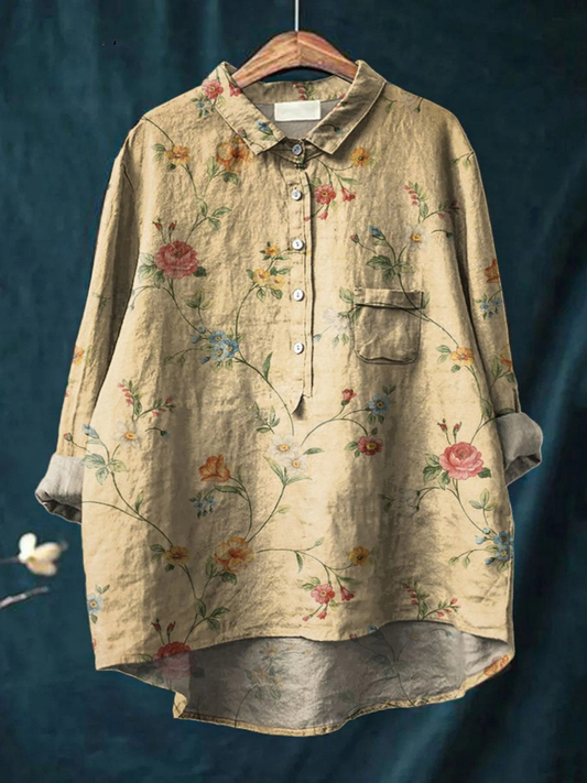 Poppy | Casual Print Shirt
