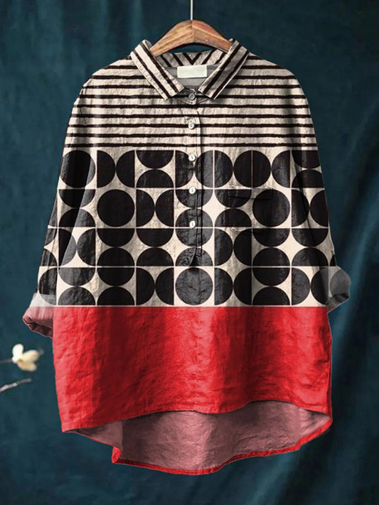 Freya | Bold Print Shirt