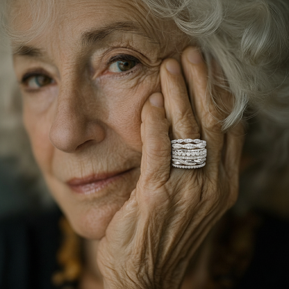 Crystal Layer Ring