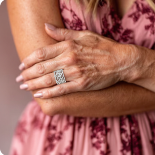 Crystal Layer Ring