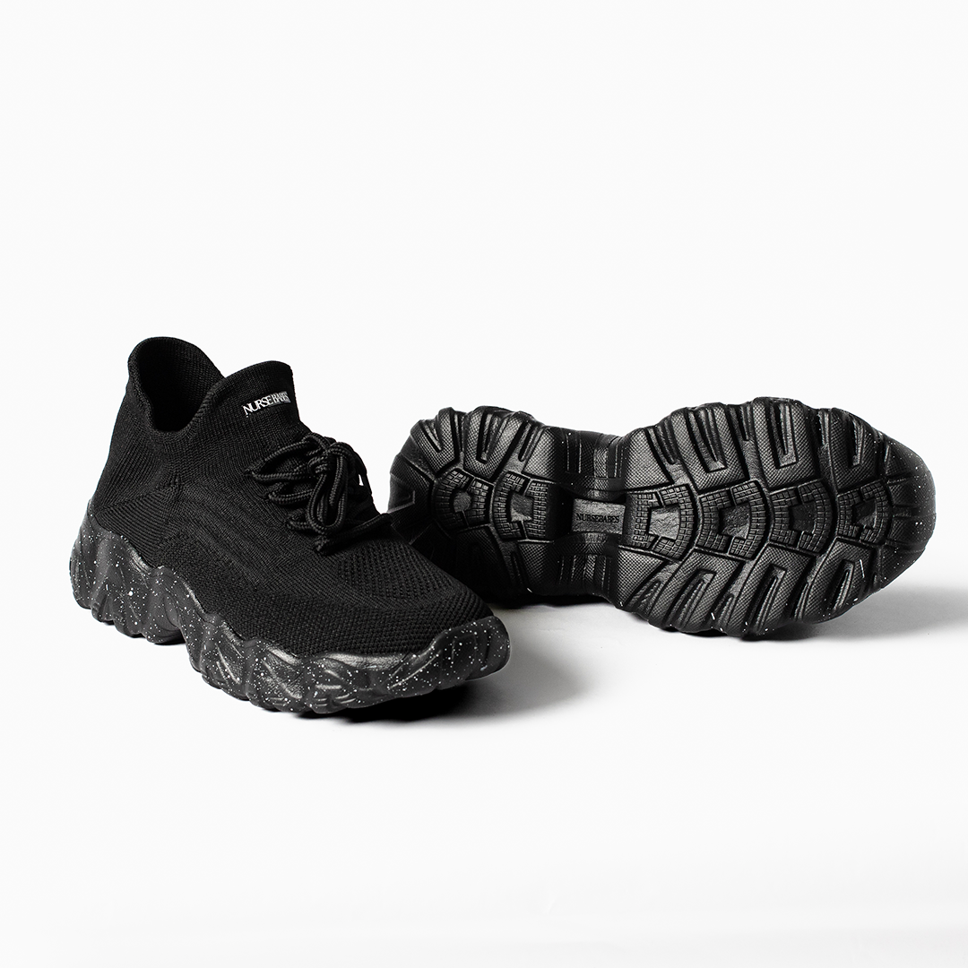 Clara | Orthopedic Comfort Nursing Shoes - Black