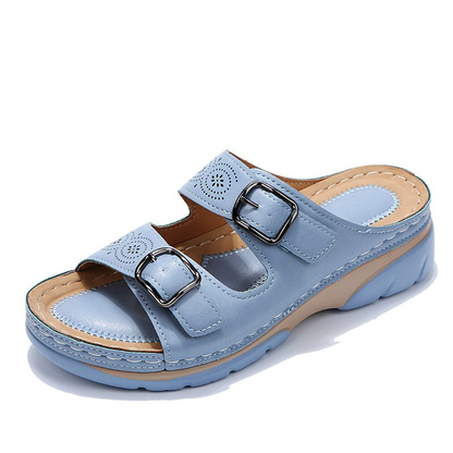 Clara | Orthopedic Comfort Sandals for Heel Pain, Wide Feet & Arthritis