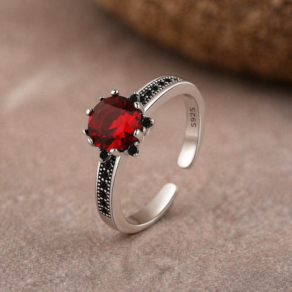 Crimson Memory Ring
