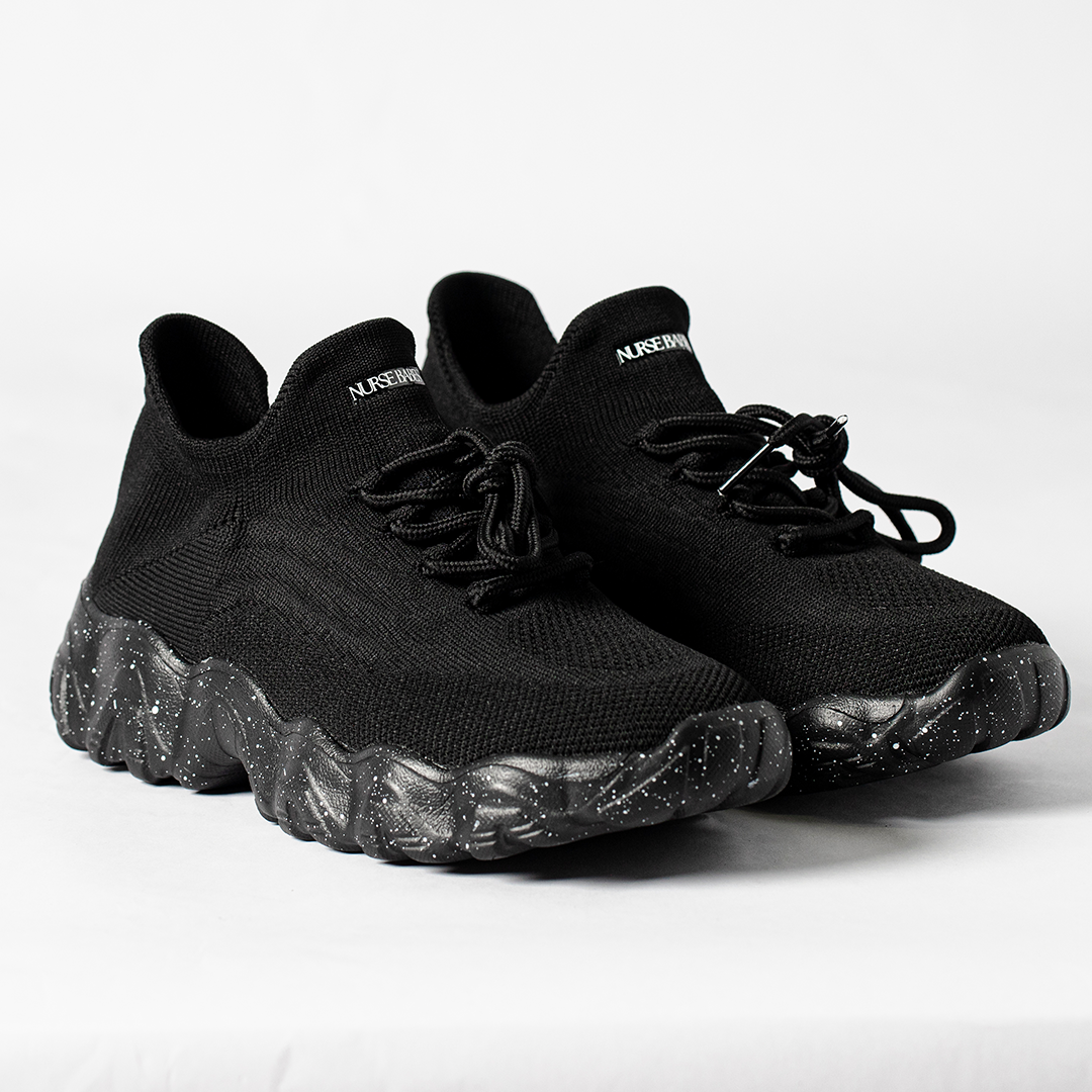 Clara | Orthopedic Comfort Nursing Shoes - Black