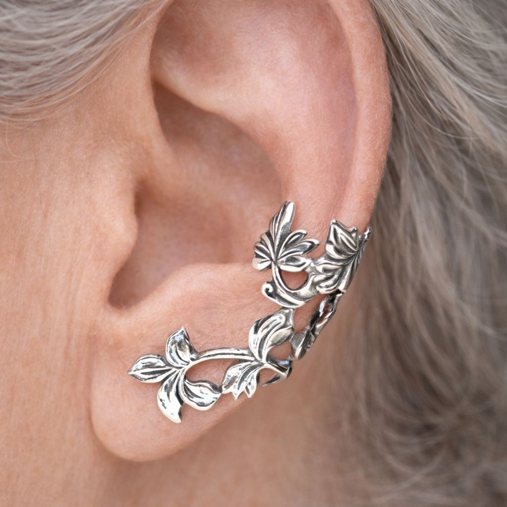Vintage Leaf Earrings