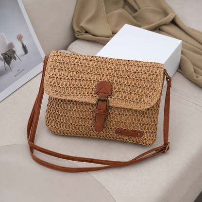 Livia | Woven Crossbody Bag