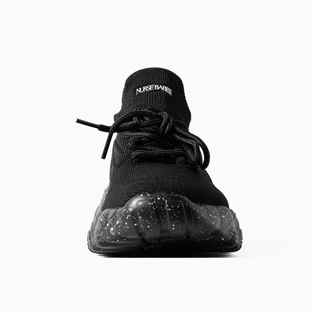 Clara | Orthopedic Comfort Nursing Shoes - Black