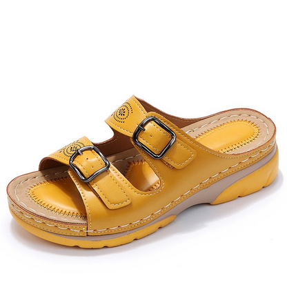 Clara | Orthopedic Comfort Sandals for Heel Pain, Wide Feet & Arthritis