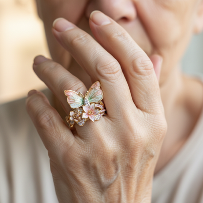 Golden Bloomhaven Ring
