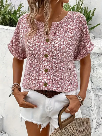 Vera | Stylish Floral Print Blouse