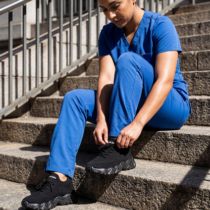 Clara | Orthopedic Comfort Nursing Shoes - Black