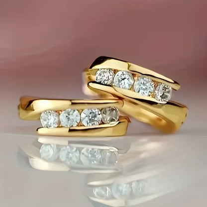 Golden Channel Hoops