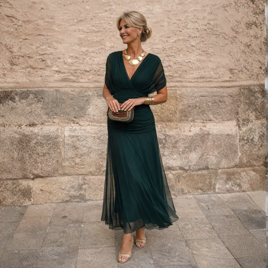 Claudia | Off Shoulder Maxi Dress