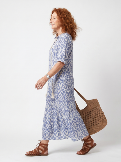 Ottoline | Tassel Tie Midi Dress