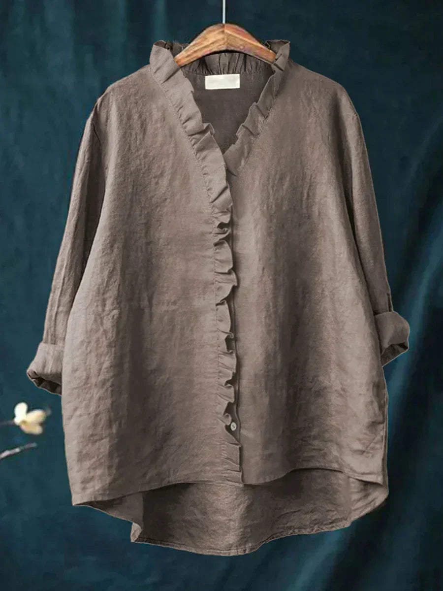 Lily | Ruffled Lightweight Blouse