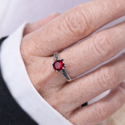 Crimson Memory Ring